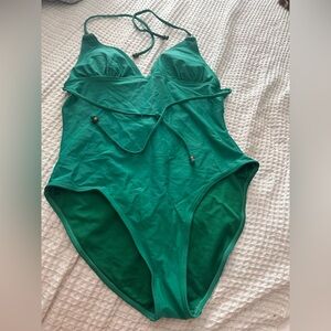 Swimsuit Edition: Classic Teal (Green) One-Piece Swimsuit